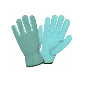 Premium Goatskin Leather Driver Work <b>Gloves</b> Ideal for Construction and Personal Use - Product Image 1