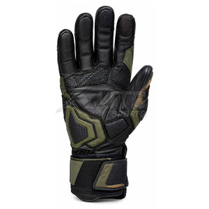Premium Winter <b>Motorcycle</b> Riding Leather Motorbike Gloves with Perforated Panels Padded Knuckles Hand <b>Grips</b> Adjustable Cuff - Product Image 3
