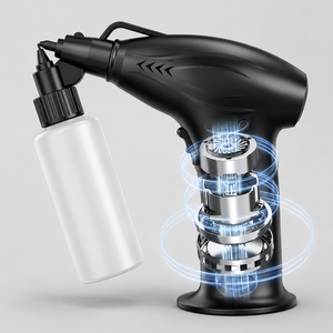 Pistolet aérographe électrique portable en ABS, rechargeable par USB, alimentation par gravité, buse de 0,3 mm, pour peinture, maquillage, art, bricolage, barbiers, coiffeurs - Product Image 6