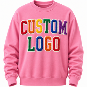 Sudadera con Cuello Redondo y Logotipo Personalizado, Unisex, Corte Regular, Informal, Otoñal, Tejida, 100% Algodón en la Parte Delantera - Product Image 1