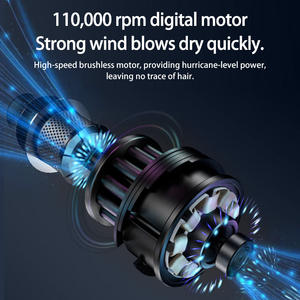 Secador <span class=keywords><strong>de</strong></span> Pelo Profesional <span class=keywords><strong>de</strong></span> Salón, 110000 RPM, Bajo Ruido, Motor sin Escobillas Portátil, Secador <span class=keywords><strong>de</strong></span> Pelo <span class=keywords><strong>de</strong></span> <span class=keywords><strong>Alta</strong></span> Velocidad, Secador <span class=keywords><strong>de</strong></span> Pelo <span class=keywords><strong>Netflix</strong></span> Hammer - Product Image 5