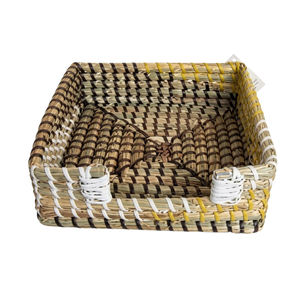 Unique Seagrass Tray Artisanal Storage Solution For Custom Gift <b>Baskets</b> And Special Occasions - Product Image 1