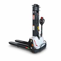Chariot élévateur autoportant pour conteneurs, capacité 1000 kg, 1200 kg, 1500 kg, transpalette portable pour le chargement et le déchargement de marchandises