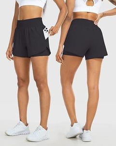 Ropa de Verano para Mujer, Shorts Personalizados con Logotipo, Shorts de Cintura Baja, Pantalones Cortos Deportivos de Spandex con Efecto Levanta Glúteos para Mujer - Product Image 2