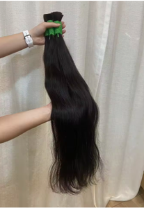 ผมแท้ 100% เรมี่แฮร์ สีดำธรรมชาติ ผมตรง เรมี่เวอร์จิ้น วีฟท์ ซิลค์เบส ดับเบิ้ลดรอน ความหนาแน่นสูง ปรับขนาดได้ - Product Image 3