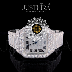 Hot Selling Luxury Hot Selling Fashion Diamond Wrist Watch for Women with Slim Design Quartz Movement for Everyday Elegance - Product Image 3