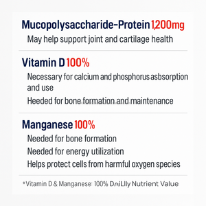 Complejo de movilidad articular para adultos Cartílago bovino Condroitina Proteína de mucopolisacárido bioactivo para soporte de flexibilidad - Product Image 2