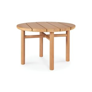 Teak Solid Wood Round Dining Table Scandinavian Modern Design Waterproof Eco-Friendly Durable Four-Seater Home Furniture - Product Image 2