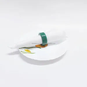 Porte-serviettes en résine de qualité supérieure, décoration de table moderne et luxueuse, écologique, pour mariages, fêtes, vacances - Stock en gros - Product Image 1