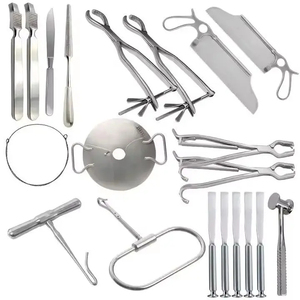 Kit de Instrumentos Ortopédicos Profesionales para Amputación, 19 Piezas, Acero Inoxidable, Reutilizables, Herramientas Quirúrgicas para Cirugía Ósea - Product Image 2