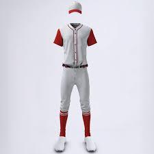 Uniformes de Béisbol Unisex Color Gris, Diseño Único con Logotipo, Transpirables y que Absorben la Humedad, Uniformes de Béisbol 100% con Diseño Exclusivo - Product Image 2