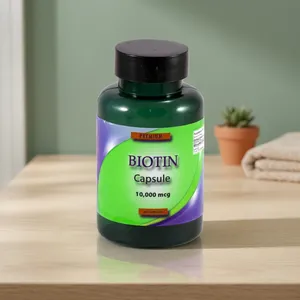 Compléments alimentaires de biotine pour adultes, 10000 mcg en capsules, améliorent l'immunité pour la beauté de la peau, les adolescents, les femmes enceintes, non destiné aux nouveau-nés - Product Image 2
