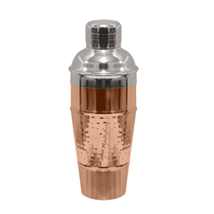 Juego de Coctelera Boston de Cobre Martillado de Lujo, Mezclador de Cócteles de Acero Inoxidable para Bar en Casa y Herramientas de Barman de Alta Gama - Product Image 1