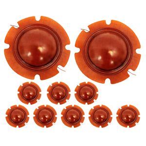 Diaframma Fenolico di Ricambio 5 Core da 2 Pollici, Confezione da 10, Bobina Vocale da 51mm con Forma in Kapton per Driver Altoparlante Tweeter a Tromba 8 Ohm - Product Image 1