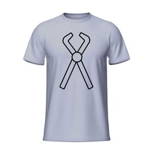 Camiseta de Manga Corta para Hombre, Estilo Básico, Color Sólido, Cuello Redondo, Tejido de Punto, Prenda Superior de Manga Corta - Product Image 3