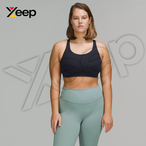 Soutien-gorge de sport pour femme XEEP de haute qualité XC-SB-60, simple, respirant, bretelles réglables, coussinets amovibles, maintien élevé, séchage rapide - Product Image 3