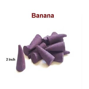 Natural Banana <b>Incense</b> <b>Cones</b> Wholesale Supply From Best Brand <b>Incense</b> <b>Cones</b> <b>Backflow</b> <b>Incense</b> <b>Cones</b> (Purple) - Product Image 1