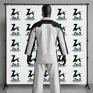 Uniforme de Judo de la Mejor Calidad, Personalizado, Transpirable, de Secado Rápido, en Spandex y Poliéster, para Artes Marciales, con Posición para Logotipo Frontal - Product Image 2