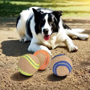 Jute <b>Ball</b> for Training <b>dogs</b> - Product Image 2