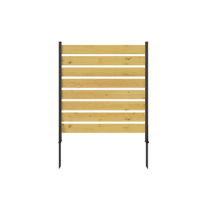 Goodyo 55 "x38.5" W legno di cedro schermo per la Privacy attrezzature per lo stoccaggio all'aperto attrezzature per piscina involucro bidone della spazzatura aria - Product Image 6