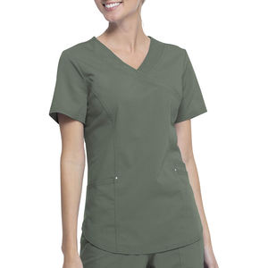 Premium Soft Fabric Medical <b>Scrub</b> <b>Top</b> Lightweight Nurse Hospital Workwear High Quality Soft Fabric Nurse <b>Scrub</b> <b>Top</b> Comfortable - Product Image 2
