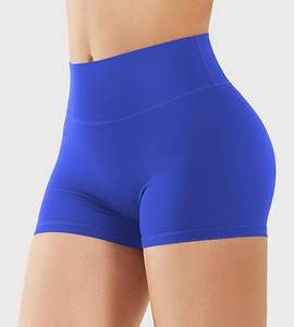Shorts Deportivos de Cintura Alta para Mujer, Talla Grande, para Gimnasio, Running, Pilates, Yoga, Entrenamiento - Product Image 2