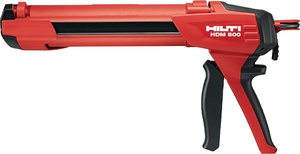 Pistolet de fixation manuel HILTI HDM haute résistance pour adhésifs hybrides et époxy, résine chimique, cheville chimique, pistolet de calfeutrage - Product Image 2