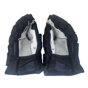 Gants de sport à doigts entiers, noirs, en polyester, fermeture auto-agrippante, unisexes, toutes saisons, antidérapants, légers, 2027 - Product Image 3