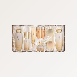 Cuidado de la piel coreano Hwanghu Jihwa Hwanghoozihwa Chiljahwa Set de 7 piezas Hecho en Corea Extracto botánico blanco - Product Image 3
