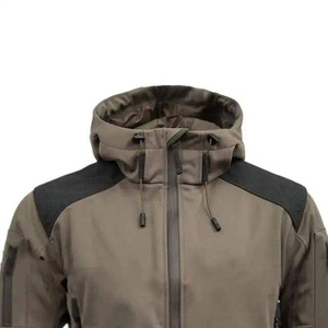 Chaqueta Softshell Transpirable con Capucha para Hombre, 100% Poliéster, Relleno de Poliéster, Grosor Estándar, Chaqueta Acolchada para Exteriores - Product Image 3