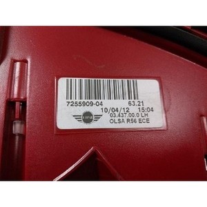 Luz Trasera Izquierda Usada para Mini Hatch 725590904 - Product Image 6