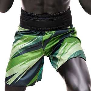 Pantalones Cortos de Boxeo para Hombre, Profesionales, para Entrenamiento, Combate, Gimnasio, Sparring, Muay Thai, Kickboxing, Rendimiento Atlético - Product Image 3