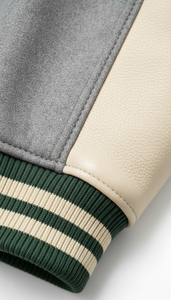 Vêtements tendance pour lycéens, doublure matelassée, manches contrastées, vente en gros, style américain durable - Product Image 5