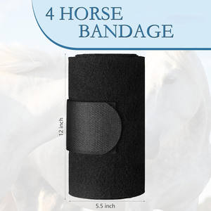 Vendas de alta calidad de forro polar para caballos, vendas para patas de caballo, vendas de cuidado para equinos, directamente del fabricante - Product Image 3
