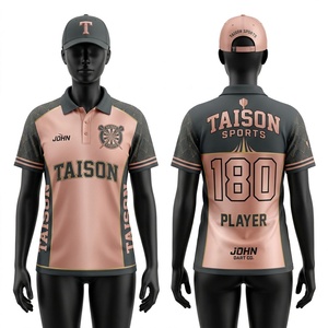 เสื้อโปโลผู้หญิงแบบพรีเมียม 180 GSM ผ้าโพลีเอสเตอร์เนื้อนุ่ม ระบายอากาศได้ดี สกรีนลายตามสั่ง สำหรับทีมกีฬา พร้อมโลโก้ - Product Image 1
