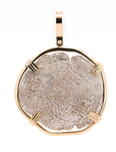 จี้หินธรรมชาติชุบทองแบบโซลิแทร์ ประดับขอบแบบวินเทจ สำหรับเครื่องประดับยูนิเซ็กส์ - Product Image 4