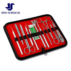 ชุดเครื่องมือผ่าตัดมืออาชีพ 12 ชิ้น พร้อมเครื่องมือสแตนเลสและกระเป๋าใส่ - Product Image 2