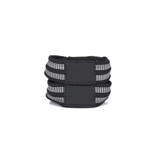 Double Stitched Heavy Duty Lifting Straps for Professional Weightlifters Custom Color Neoprene Powerlifting Straps - Product Image 4