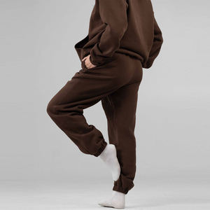 Sweat-shirt à capuche zippé pour homme avec poignets contrastants et extrémités de manches accentuées, manches longues, style streetwear, 100% coton, vente en gros - Product Image 2