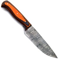 Ensemble de 4 couteaux de cuisine de haute qualité, prix de gros, fabrication en usine, OEM, ensemble de couteaux de cuisine en acier Damas faits à la main