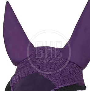 High Quality Soft Mesh Texture Horse Ear <b>Bonnet</b> for Riding Daily Comfort Use Modern Design - Product Image 3