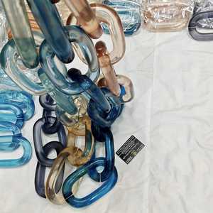 Cadena de Eslabones de Resina Epoxi Transparente Grande y Colorida para Decoración de Pared, Proyectos DIY, Cortina Divisoria de Habitación con Diseño de Ángel Personalizable - Product Image 5