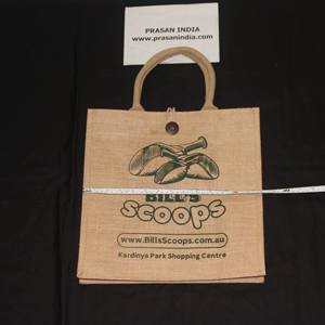 Bolsa de Compras de Yute para Supermercado con Cierre de Hombro y Asa de Algodón, Puede Contener hasta 15 Libras, Artículos Diarios para Uso en Fiestas - Product Image 3