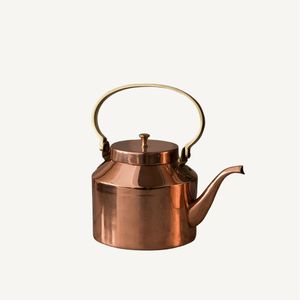 Artisan Copper <b>Tea</b> <b>Kettle</b> Vintage Charm Smooth Finish Durable Everyday Use Design 500ml Capacity Heat-Resistant Eco-Friendly Lid - Product Image 6
