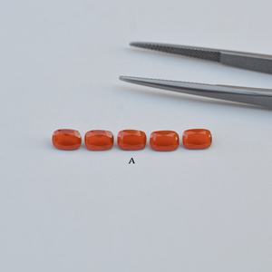 Piedra Preciosa Original de Ónice Rojo Natural de 3x5 mm, Corte Cojín Largo Facetado, Ónice de la Mejor Calidad, Piedra de Rubí, Joyería, Mejor Distribuidor de Alibaba - Product Image 4