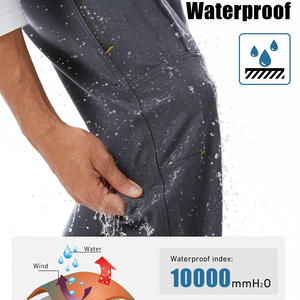 High Performance Ski Pants <b>Waterproof</b> Thermal Snowboard Trousers Durable Windproof Gear For Cold Weather Ice Sport Training - Product Image 3