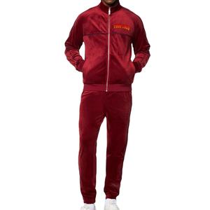 Unisex Luxury Velour Tracksuit Two Piece Set Oversized Sweatshirt Relaxed <b>Jogger</b> Pants Soft Touch Casual Fashion Streetwear - Product Image 1