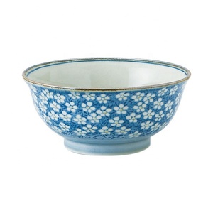 Cuenco de sopa Ramen de cerámica japonesa, vajilla clásica redonda de cerámica de calidad duradera, cuenco de fideos de cerámica - Product Image 3