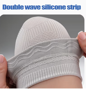 Manchon de compression unisexe respirant en mélange coton-élasthanne, antidérapant et flexible, pour le soutien des jambes, soulagement des gonflements, toutes saisons - Product Image 4
