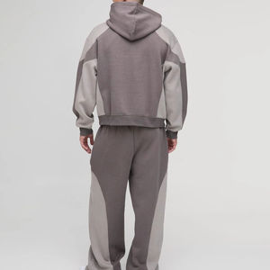 Conjunto Deportivo para Hombre Estilo Británico, Sudadera con Capucha de Felpa de Algodón Premium, Pantalones Jogger, Ropa Deportiva Casual - Product Image 5